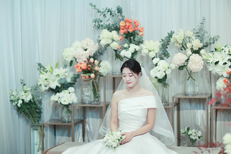 신랑 ♥ 신부 본식 스냅 · 신부대기실