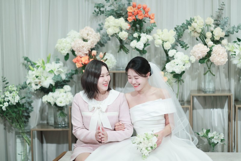 신랑 ♥ 신부 본식 스냅 · 신부대기실
